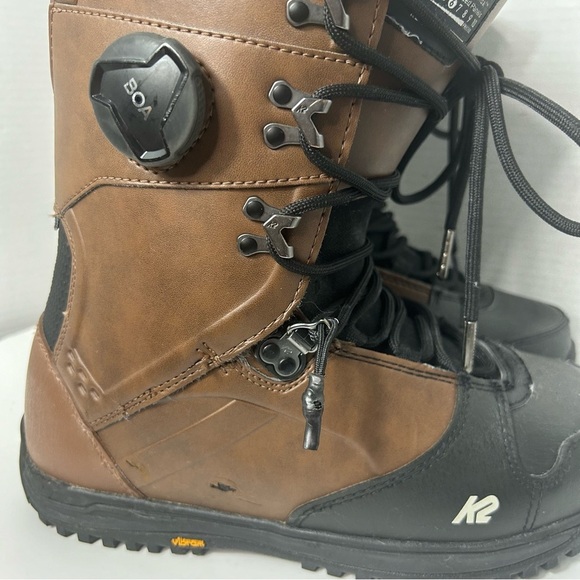 Men\'s Brown and Black Snow Boots main image 6